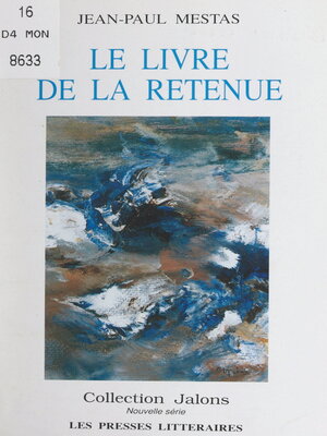 cover image of Le livre de la retenue